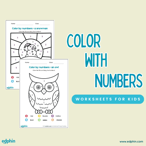 Color By Number Worksheet