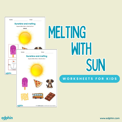 Melting With Sun Worksheet