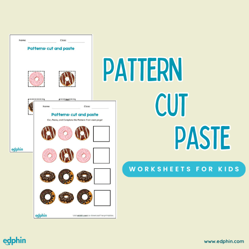 Patterns Cut & Paste Worksheet