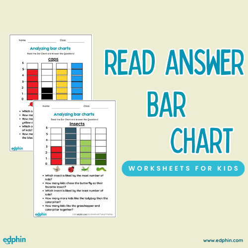 Reading Bar Chart & Answer Questions Worksheet