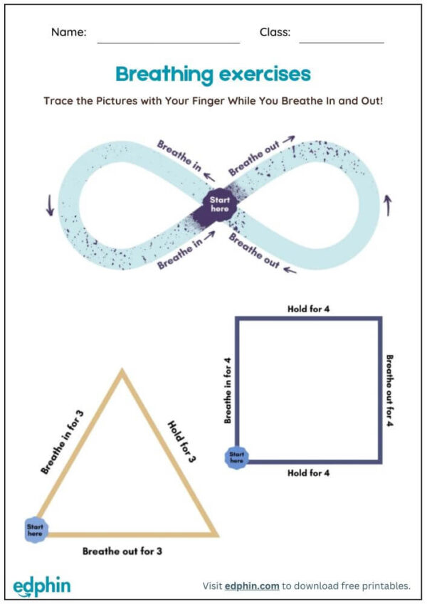 Mindfulness Worksheet With Answers