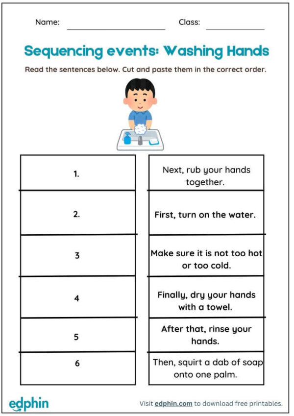 Read And Ordering Sentences Worksheet With Answers - Image 2