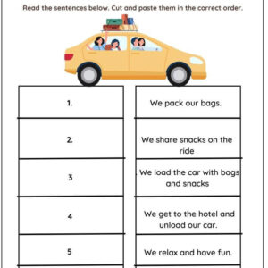 Read And Ordering Sentences Worksheet With Answers