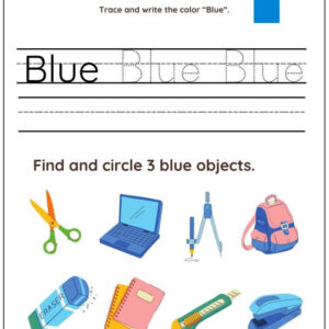 Names Of Colors Worksheet With Answers