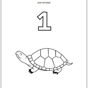 Count And Color Number (1 to 10) Worksheet With Answers